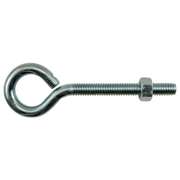 Midwest Fastener Eye Bolt 5-16"-18, 18 in Shank, Steel, Zinc Plated, 10 PK 52311 - main